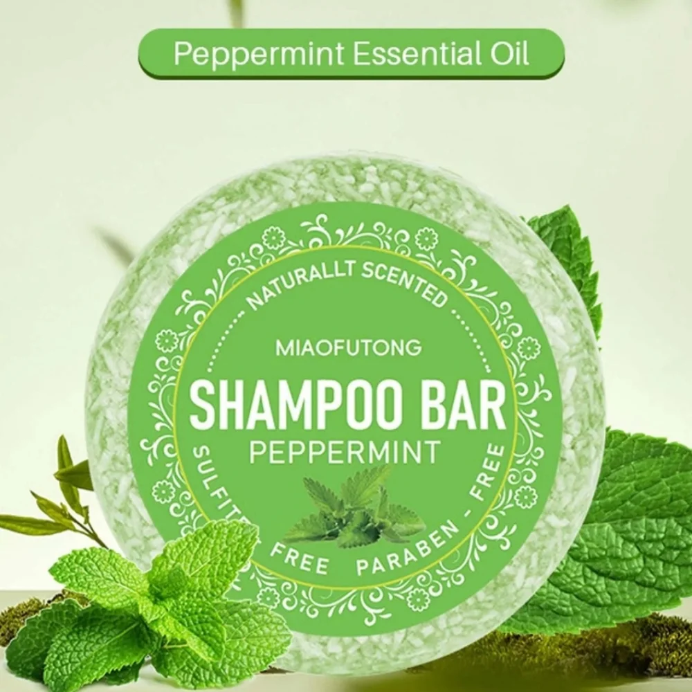 Peppermint Shampoo‎ Bar (The New Rage) NIB